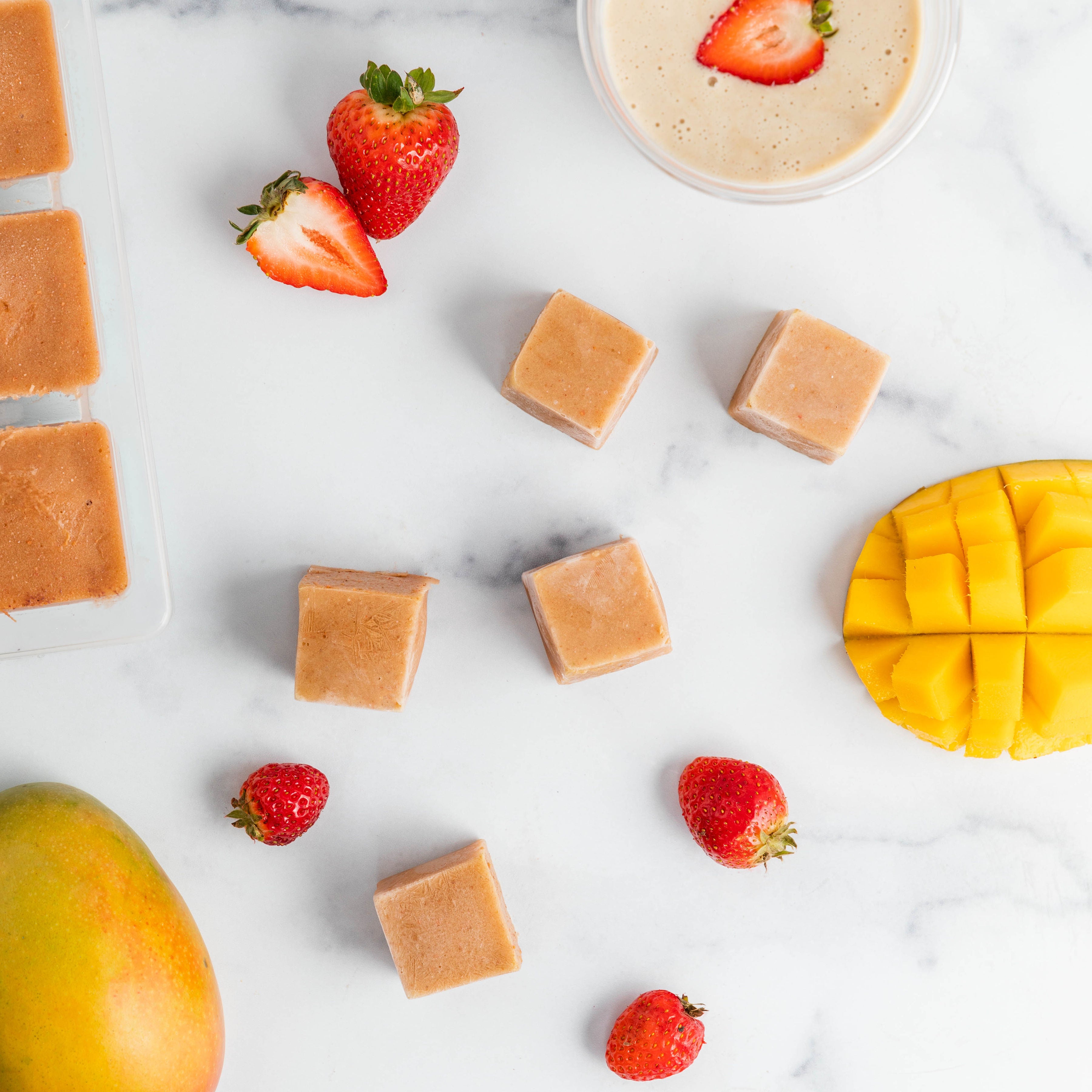 Mango & Açaí Frozen Smoothie Cubes