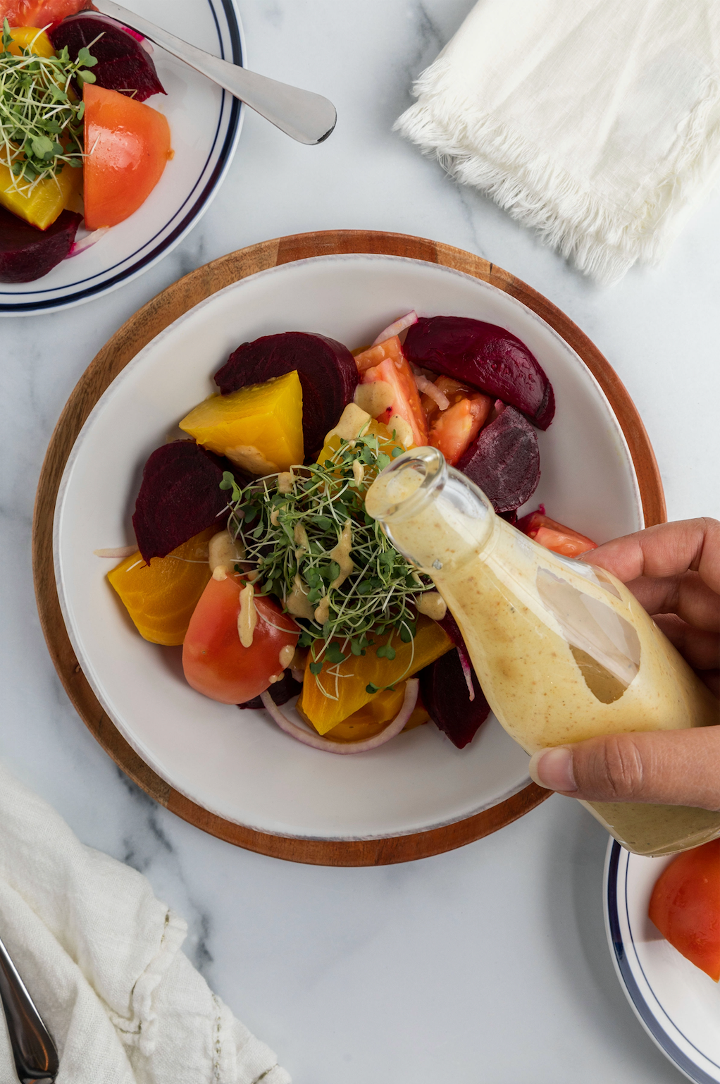 Beet Salad with Date Dressing – Gracefully Fed