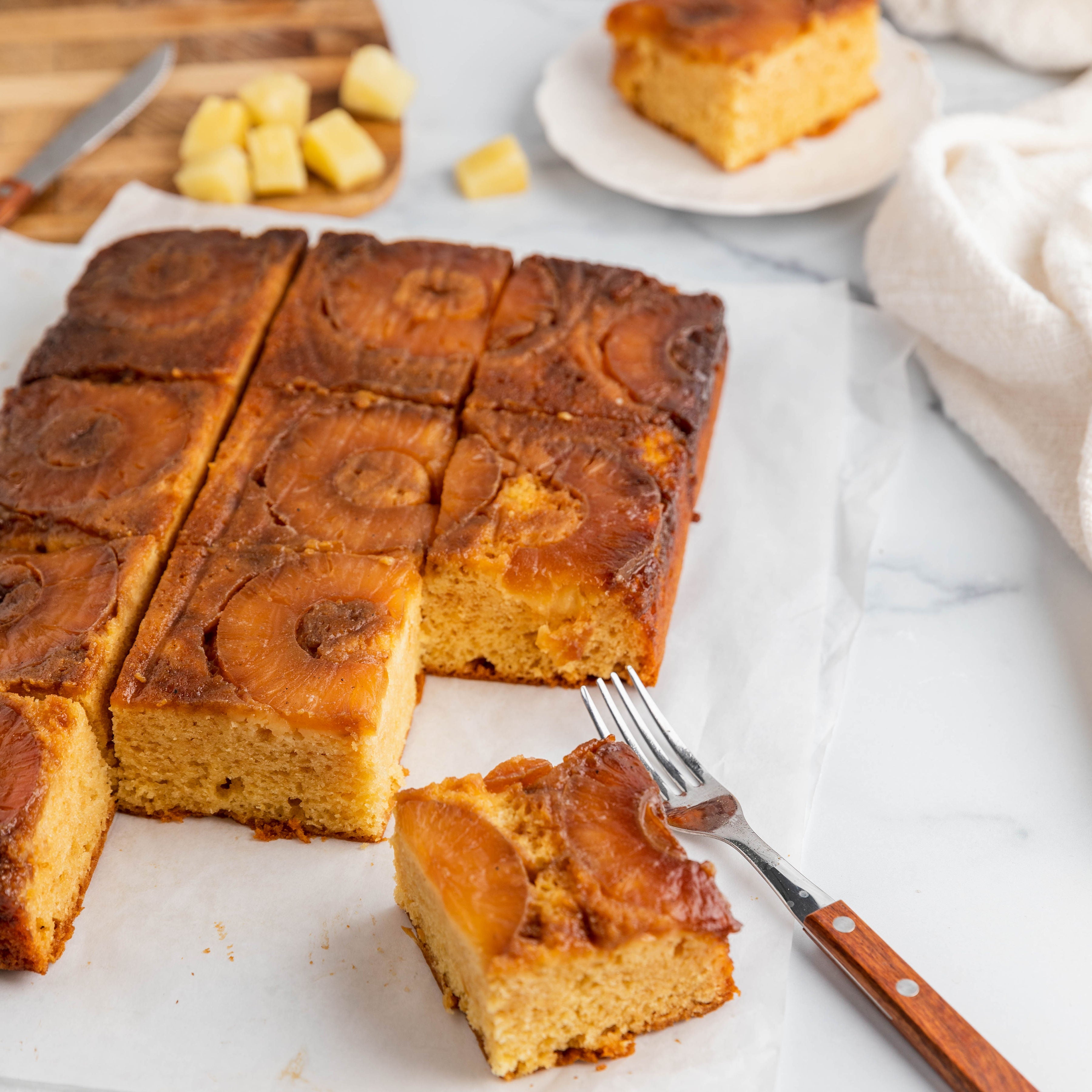 Pineapple Upside Down Cake Gracefully Fed