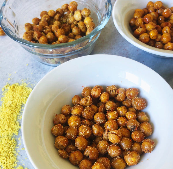 BECAUSE SOMETIMES ALL YOU HAVE IS A CAN OF GARBANZO BEANS... (Part 2 - Crispy Chick Peas)