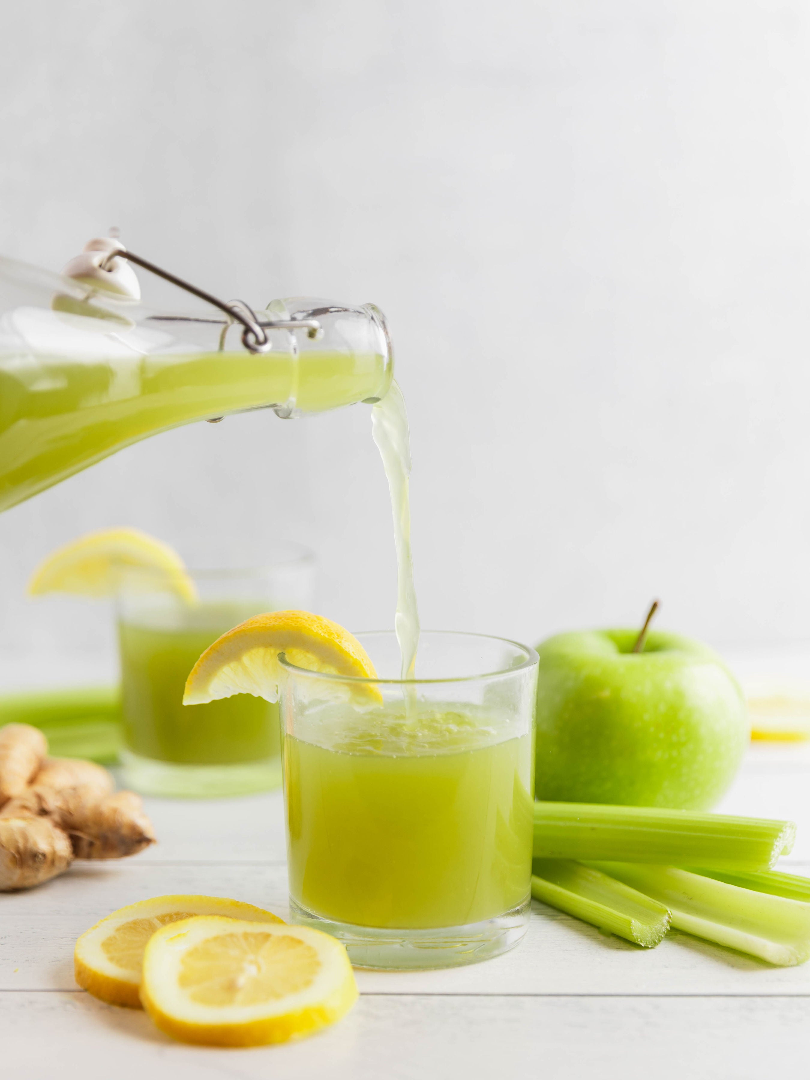 Celery Juice with Fun Stuff