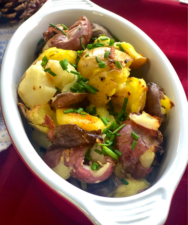 SIMPLE SIDES: SMASHED POTATOES